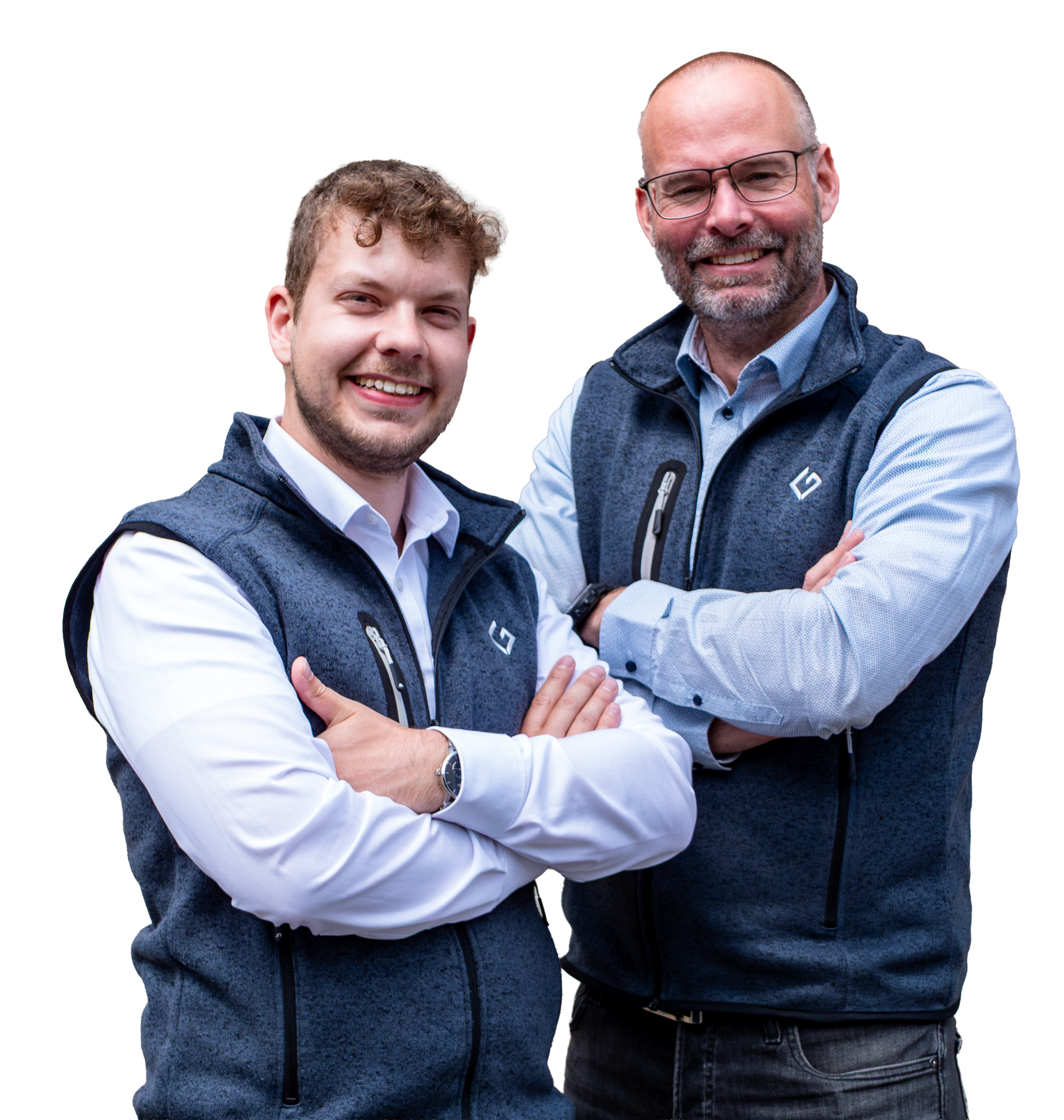 Markus und Olly von den codegiganten