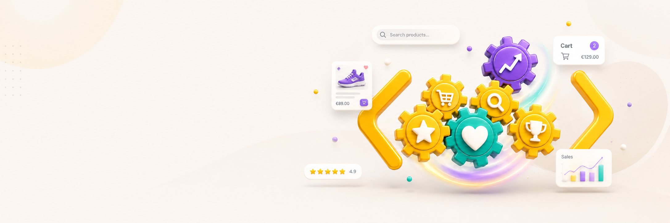 cogi-Suite: Zahnräder für Umsatz, Kundenbindung und Prozesse im Online-Shop
